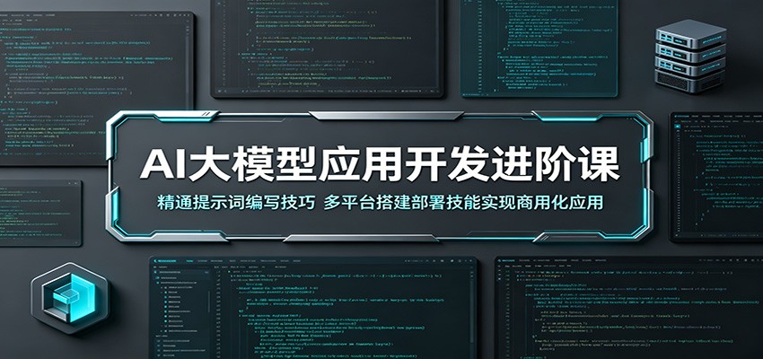 AI大模型应用开发进阶课:精通提示词编写技巧,多平台搭建部署技能实现商用化应用-九九网创
