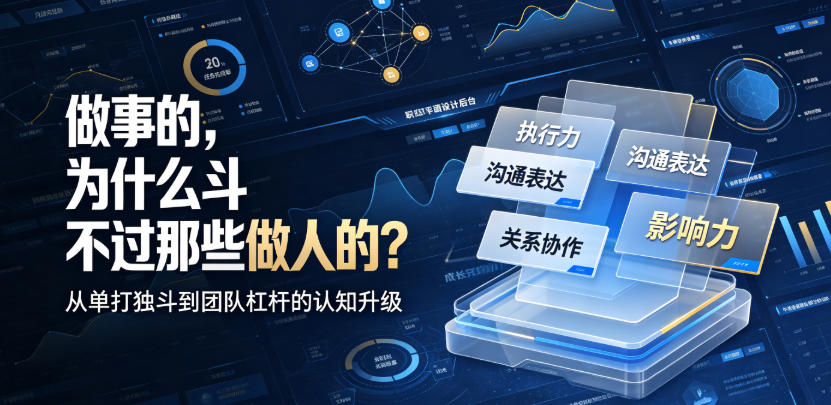 付费文章：做事的，为什么斗不过那些做人的？-九九网创