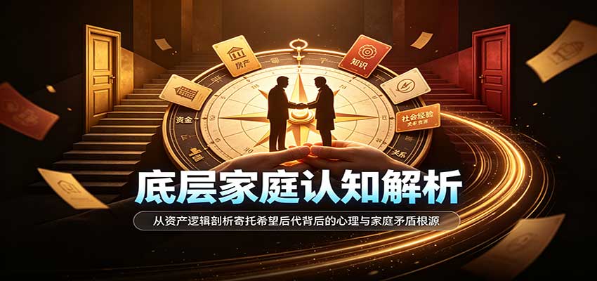底层家庭认知解析:从资产逻辑剖析寄托希望后代背后的心理与家庭矛盾根源-九九网创