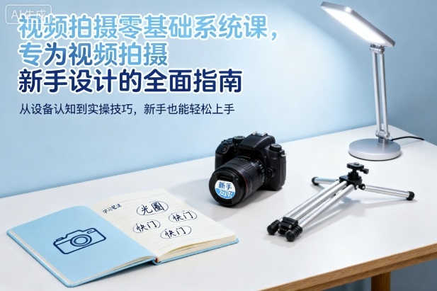 视频拍摄零基础系统课，专为视频拍摄新手设计的全面指南-九九网创