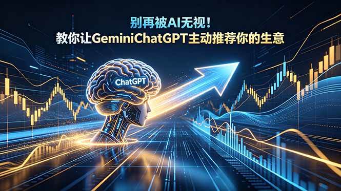 (18659期)别再被AI无视!教你让GeminiChatGPT主动推荐你的生意【原创双语字幕】-九九网创