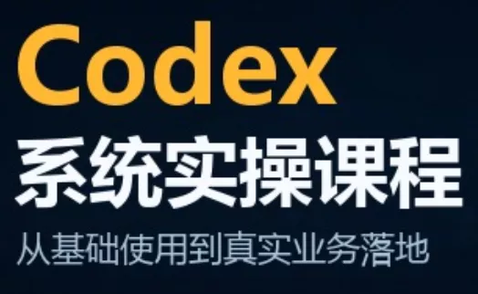 codex系统实操课程(更新10月)