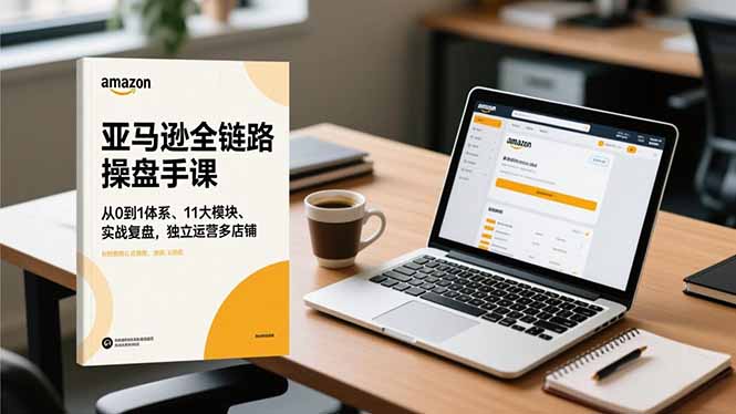 亚马逊全链路操盘手课，从0到1体系、11大模块、实战复盘，独立运营多店铺-九九网创
