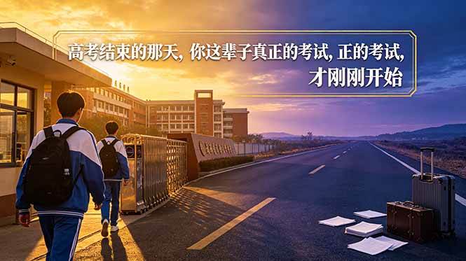 （18968期）付费文章：高考结束的那天，你这辈子真正的考试，才刚刚开始-九九网创