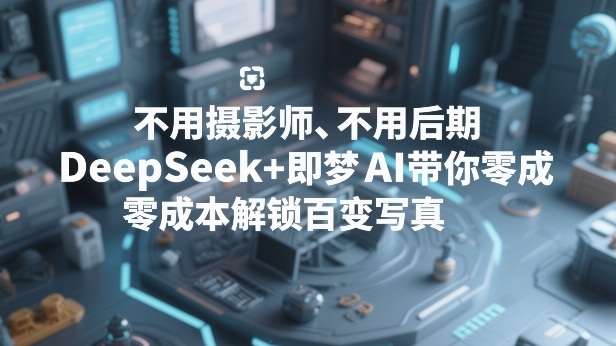 不用摄影师、不用后期,DeepSeek+即梦AI带你零成本解锁百变写真!-九九网创