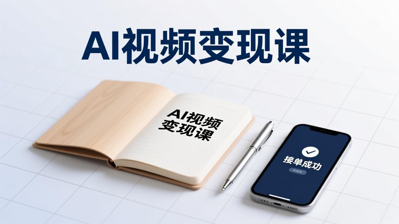 AI视频变现课，学完即可创作短片、接商单，实现副业增收，单项目报价可达千元-九九网创