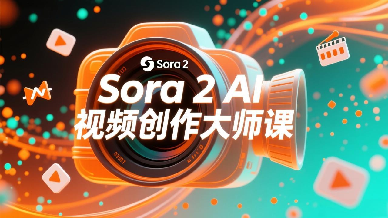 如何利用Sora 2创建流行AI人工智能视频大师班教程：掌握创作全流程，产出百万播放内容-九九网创