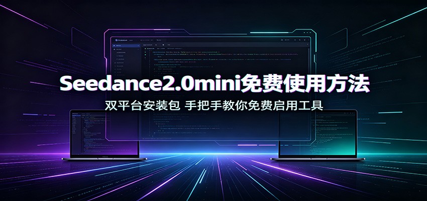 Seedance2.0mini免费使用方法：双平台安装包，手把手教你免费启用工具-九九网创