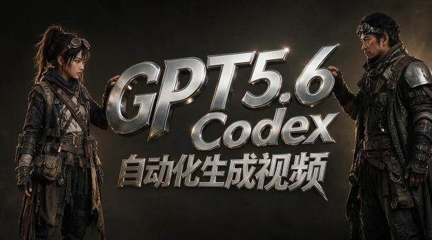 （19393期）GPT5.6+Codex自动化视频生成：提示词设计×角色设定×封面海报×工作流思路，高效产出AI视频-九九网创