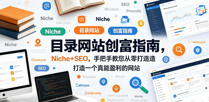 目录网站创富指南，Niche+SEO，手把手教您从零打造打造一个真能盈利的网站【原创双语字幕】-九九网创