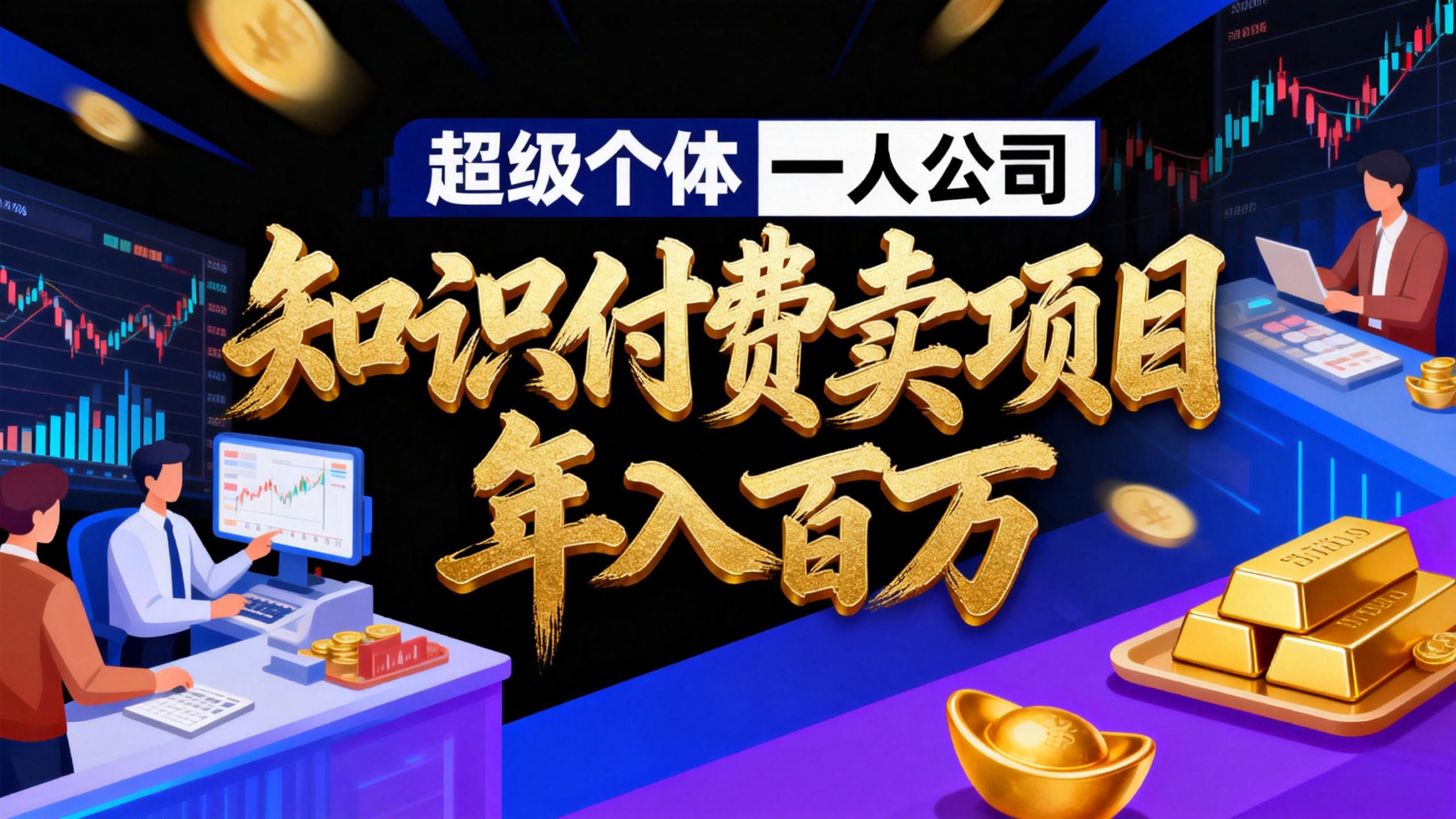 2026年“超级个体一人公司”私域卖项目年入百万，个人IP-精准引流-项目包装-转化成交-九九网创