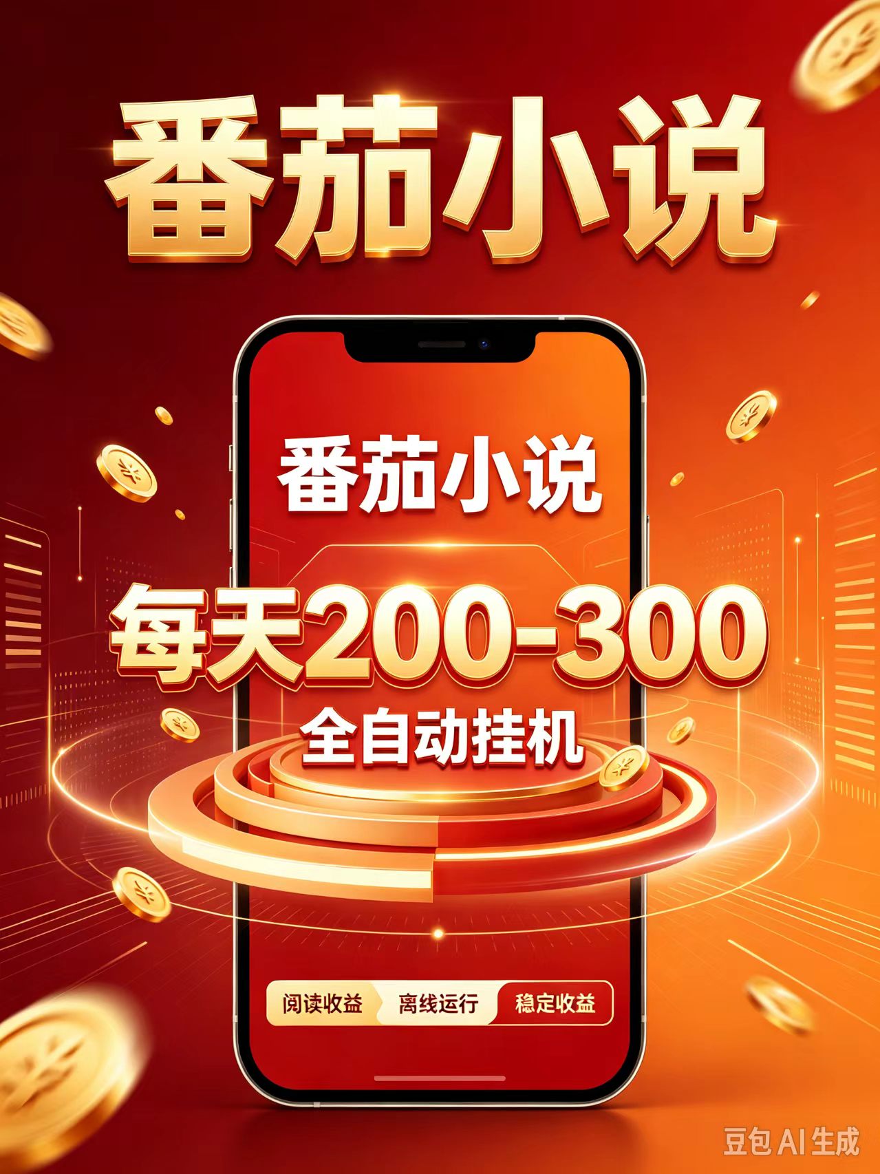 门槛极低的番茄全自动小说，日入200-300，项目非常火爆-九九网创