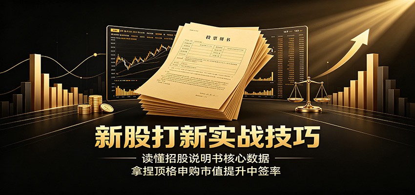 新股打新实战技巧：读懂招股说明书核心数据，拿捏顶格申购市值提升中签率-九九网创