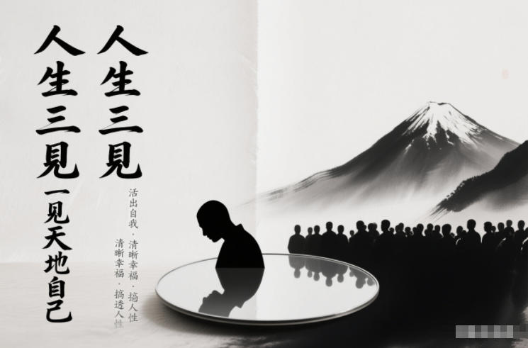 人生三见一见天地见众生见自己，活出自我拥有清晰幸福人生，搞透人性-九九网创