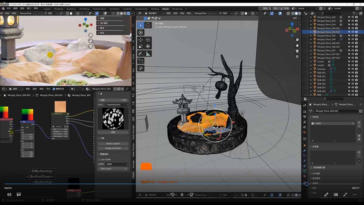 3D卡通建模系统课1.0:从入门到进阶|ZBrush雕刻+Blender渲染,10章覆盖完整工作流-九九网创