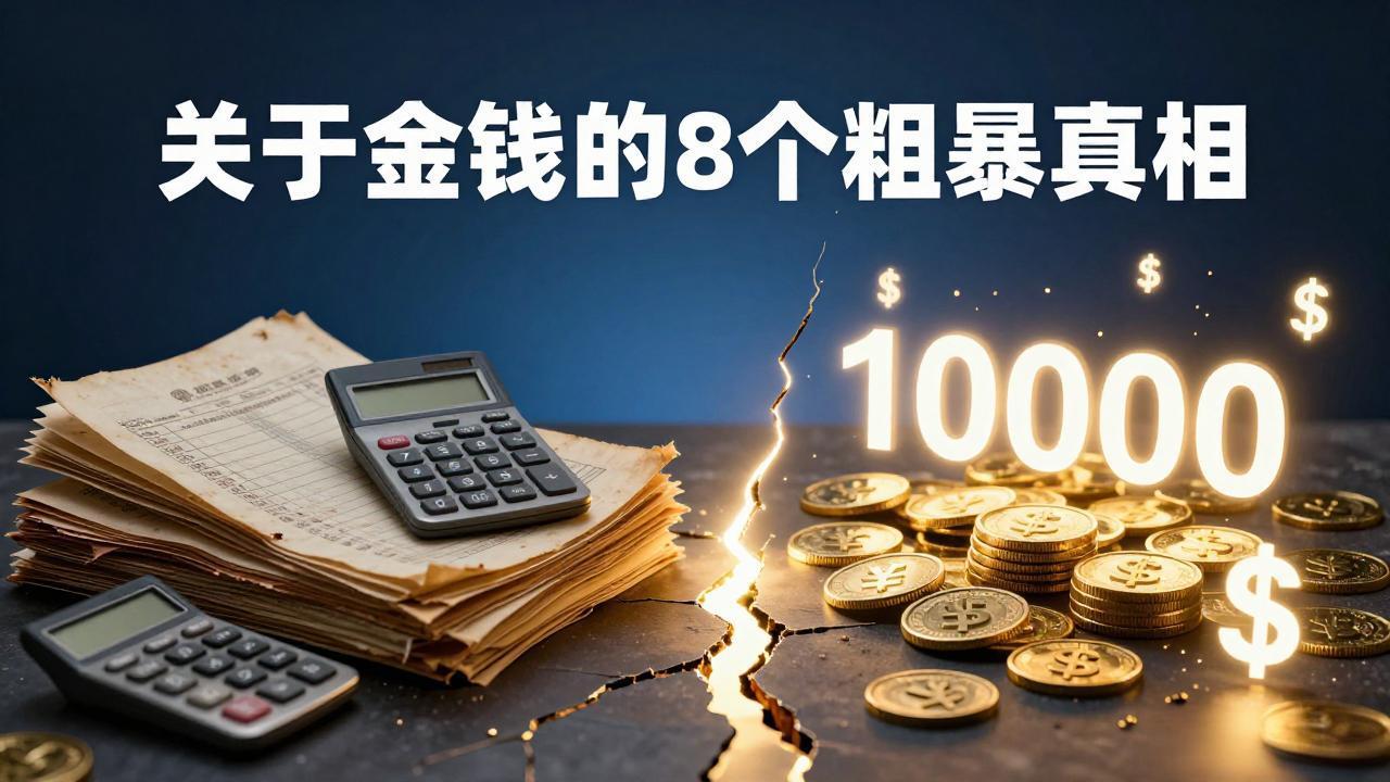 付费文章:关于金钱的 8 个粗暴真相,彻底重塑你的赚钱思维与财富认知-九九网创