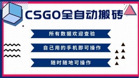 CSGO全自动搬砖,年底钱回家好项目,当天可拿到结果,新手小白轻松月入1W+【揭秘】-九九网创