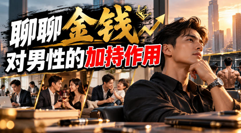 某公众号付费文章：聊聊金钱对男性的加持作用-九九网创