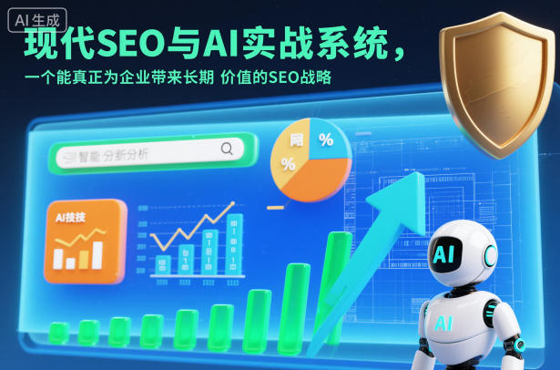 现代SEO与AI实战系统，一个能真正为企业带来长期价值的SEO战略(英语+中文字幕)-九九网创