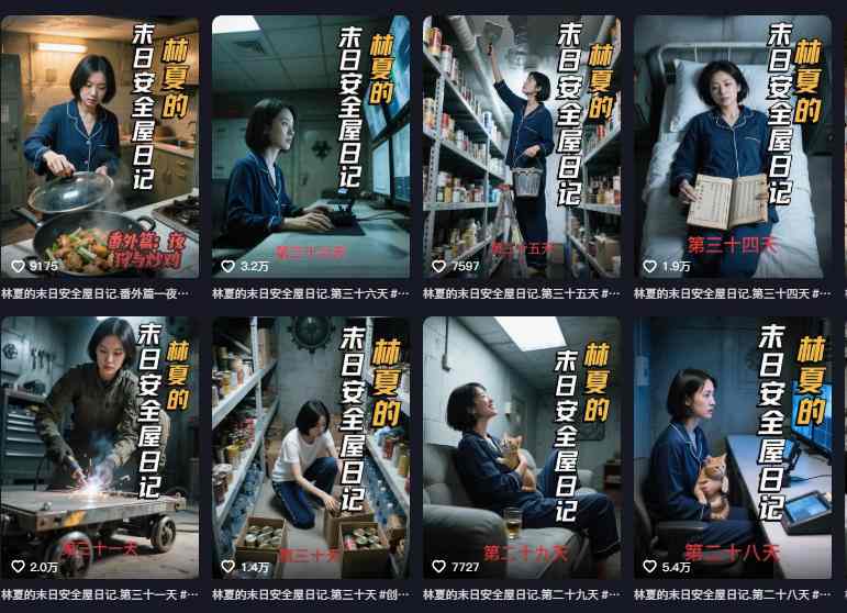 十个作品涨粉近20W！用AI制作末日安全日记连载，日入4位数，评论区爆肝求更新(附详细步骤)-九九网创