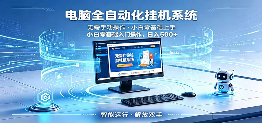 智能广告挂机无需值守，小白上手轻松实现每日增收-九九网创