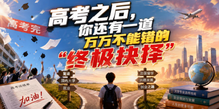 付费文章：高考之后，你还有一道万万不能错的“终极抉择”-九九网创