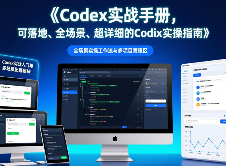 Codex实战手册,可落地、全场景、超详细的Codex实操指南-九九网创