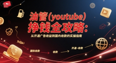 油管(youtube)挣钱全攻略：从开通广告收益到国内收款的实操指南（更新）-九九网创