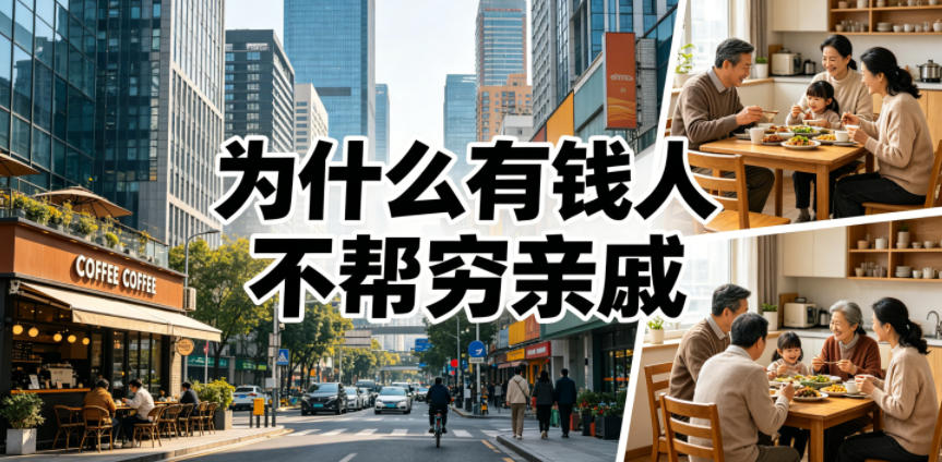 付费文章：为什么有钱人不帮穷亲戚？-九九网创