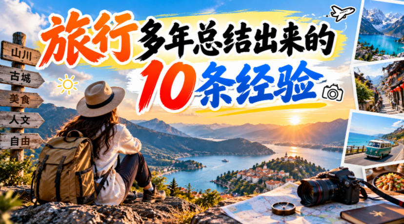 付费文章：旅行多年总结出来的10条经验-九九网创
