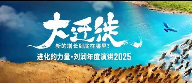 2025刘润年度演讲全程回放，大迁徙新的增长到底在哪里？-九九网创