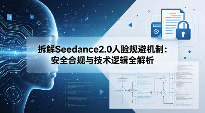 拆解Seedance2.0人脸规避机制：安全合规与技术逻辑全解析-九九网创