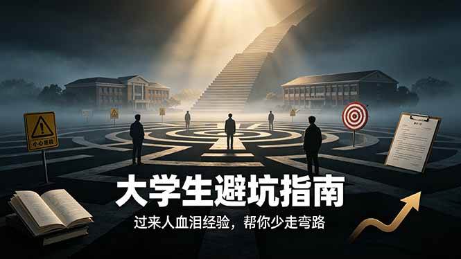 （19195期）付费文章：大学生避坑指南 ，过来人血泪经验，帮你少走弯路-九九网创