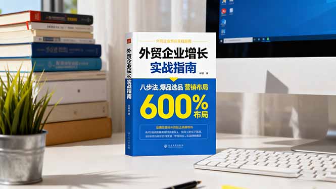 外贸企业增长实战指南,八步法、爆品选品、营销布局,业绩增长300%-九九网创