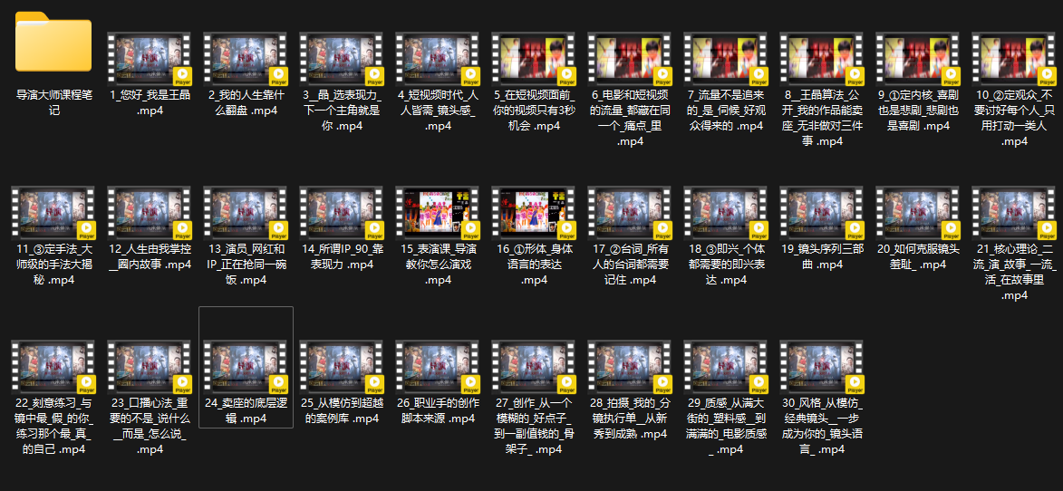 王晶大师课:流量破局-人生由我掌控-九九网创