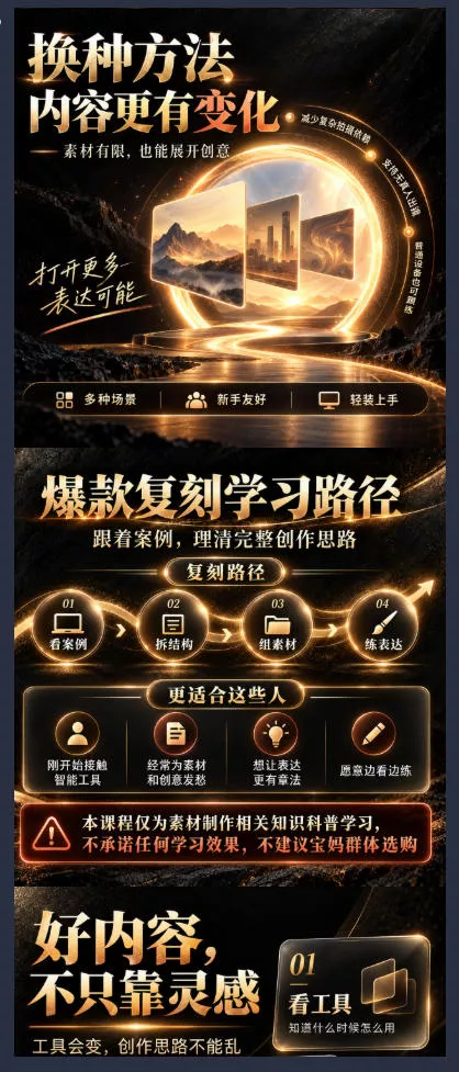 素材制作知识课，爆款复刻Codex短视频自动化，从素材拆解到创意表达，让AI自动“干活”，而不是只会回答问题-九九网创