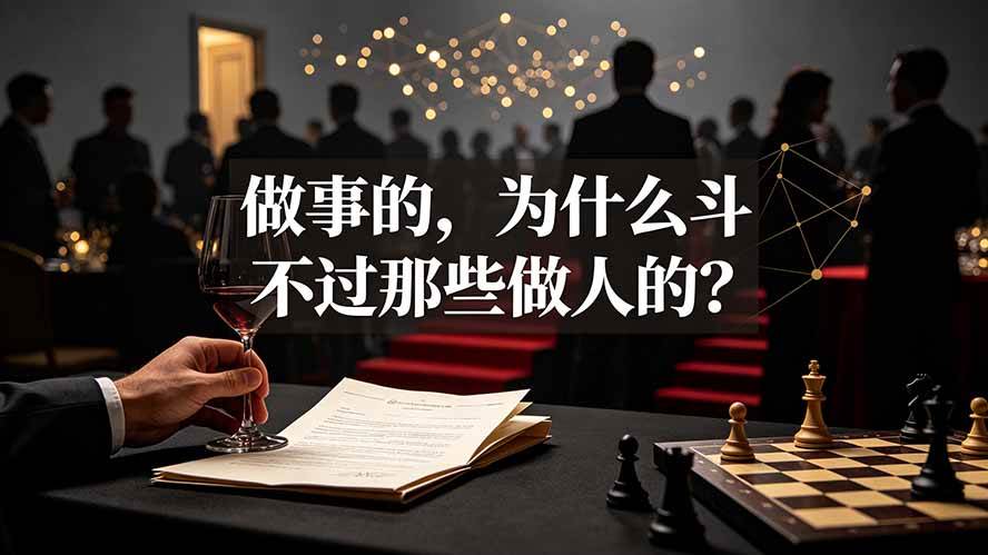(19414期)付费文章:做事的,为什么斗不过那些做人的?-九九网创