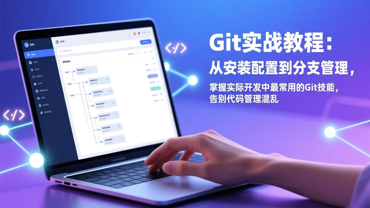 Git实战教程：从安装配置到分支管理，掌握实际开发中最常用的Git技能，告别代码管理混乱-九九网创