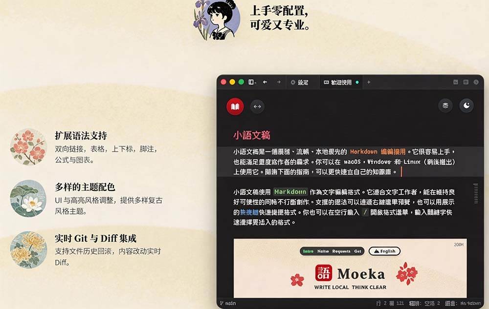（20128期）让人眼前一亮的国产 Markdown 编辑器！本地离线高性能知识记录工具，免费免登录使用 小语文稿-九九网创