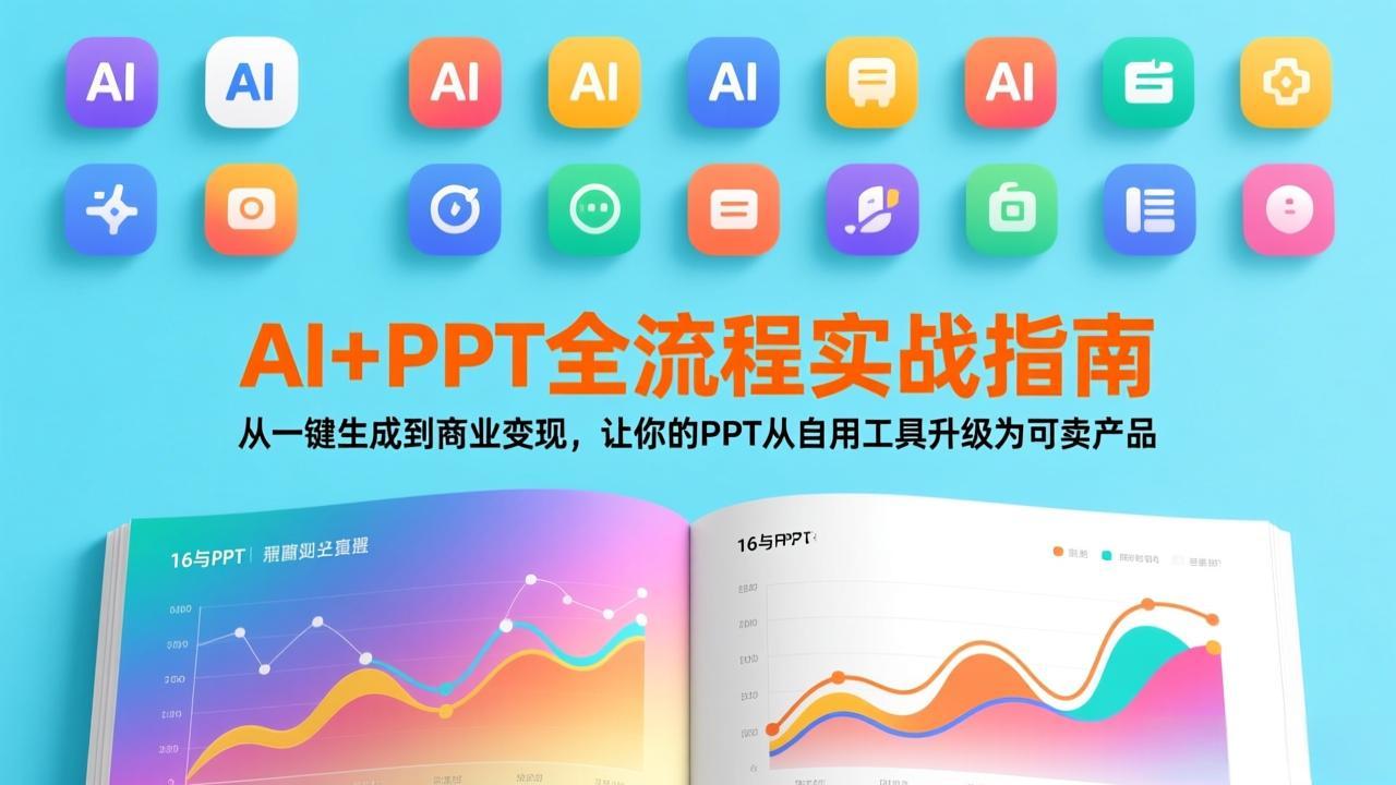 AI+PPT全流程实战指南：从一键生成到商业变现，让你的PPT从自用工具升级为可卖产品-九九网创
