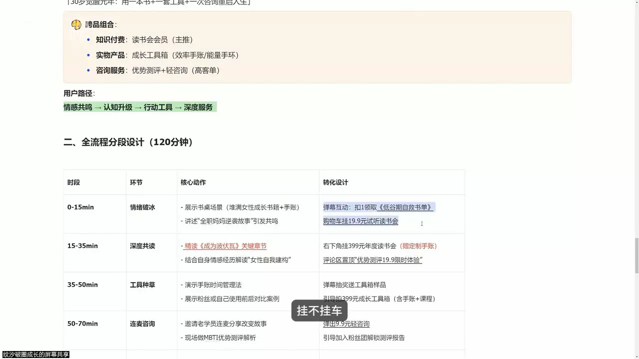 纹汐·直播话术留人变现训练营-九九网创