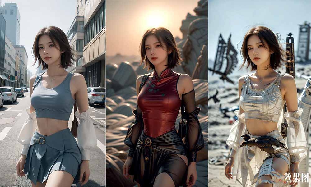 ComfyUI人像写真摄影工作流：本地一键部署，换装换场景换脸全搞定，影楼效率翻倍-九九网创