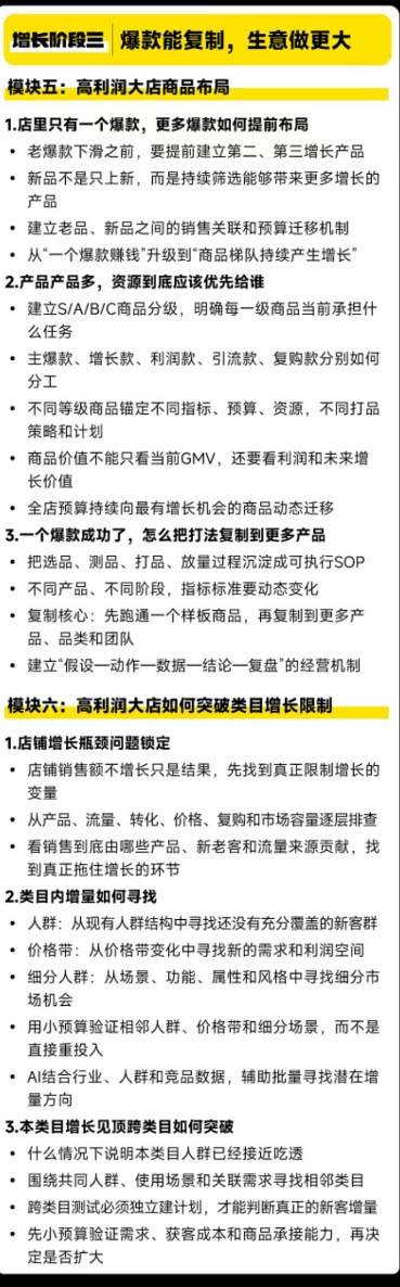 （20148期）天猫淘宝高利润经营增长班杭州线下课31期8月22-24日，做大销售额做高利润率，三天学透淘宝天猫经营增长-九九网创