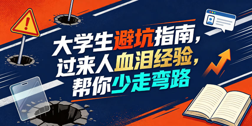 某公众号付费文章：大学生避坑指南，过来人血泪经验，帮你少走弯路-九九网创
