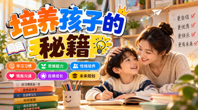 某公众号付费文章：培养孩子的秘籍-九九网创