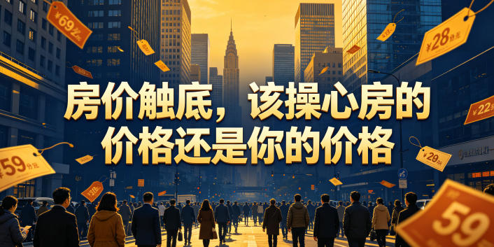 付费文章:房价触底,该操心房的价格还是你的价格-九九网创