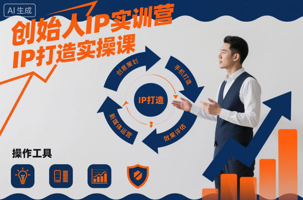 创始人IP实训营，IP打造实操课-九九网创