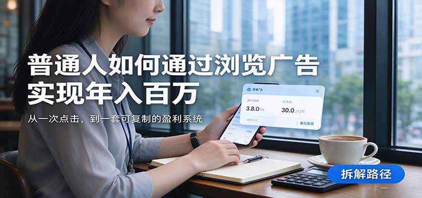 2026最新技术24小时全自动浏览广告，全网独家，单台设备日入200+，支持实地学习考察-九九网创