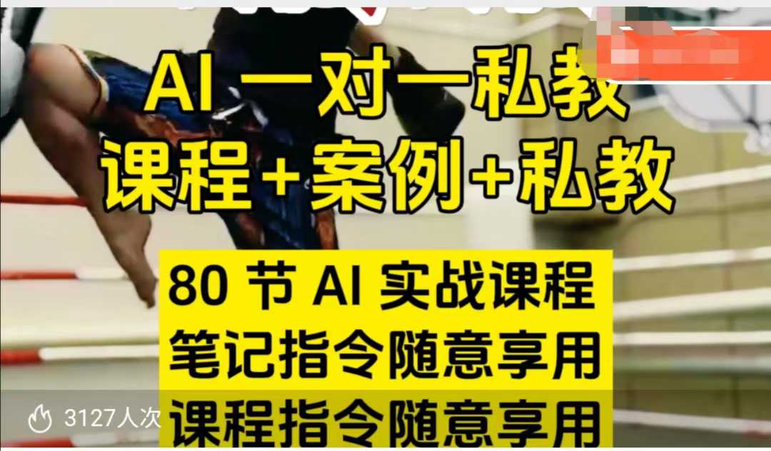 AI指令实战课，课程+案例，80节AI实战课程，笔记指令随意享用，课程指令随意享用(更新26年3月)-九九网创