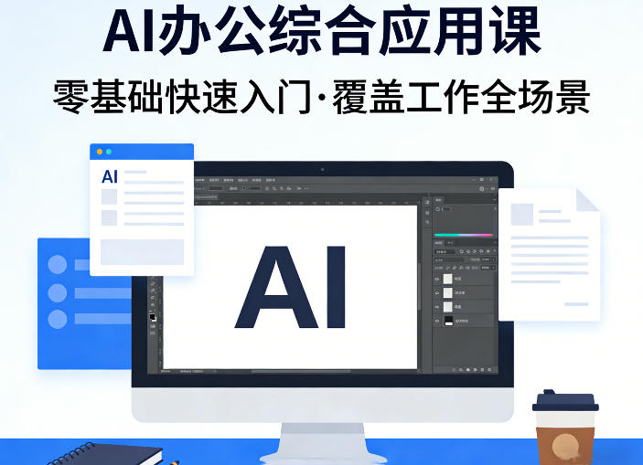 AI办公综合应用课，零基础快速入门，覆盖了工作中各种应用场景-九九网创